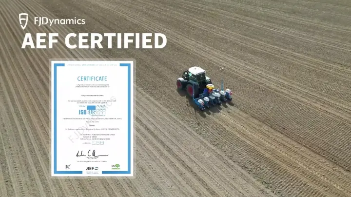 FJD isobus AEF certification