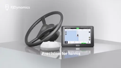 Look at trusted brands like FJDynamics for smart tools like the FJD AT2 Auto Steer System