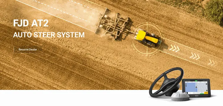 Auto steer system for tractors displayed at precision farming conference