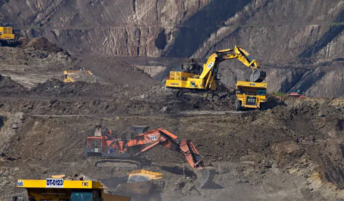 Excavators earthmoving equipment