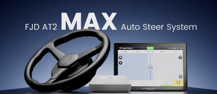 FJD AT2 MAX auto steer system for spring farming and preparation