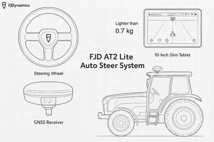 FJD AT2 Lite auto-steer system