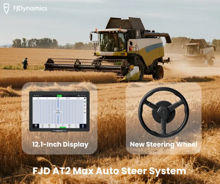 Farm machinery auto-steer system