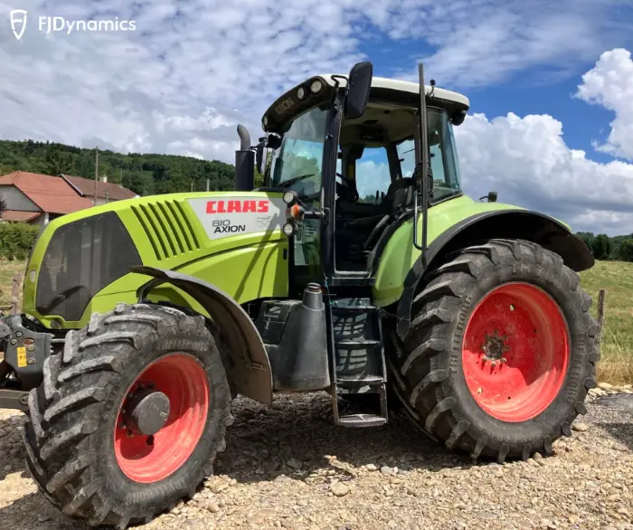 Automated farming with CLAAS tractor