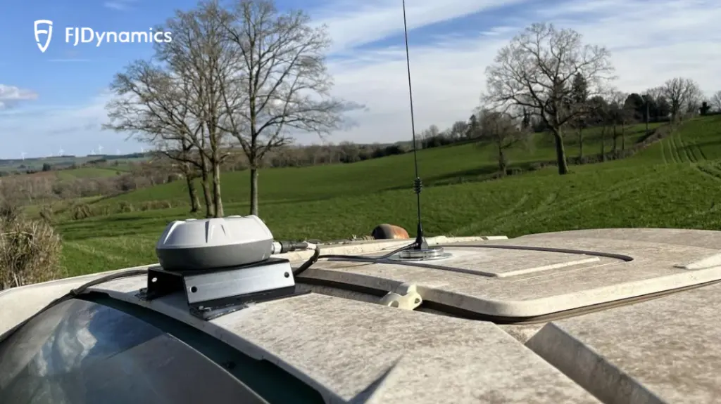 hydraulic steering system, GNSS receiver