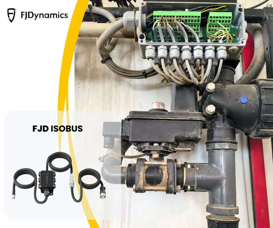 The FJD controller can integrate with complex, original wiring, saving the farmer the cost of a full replacement